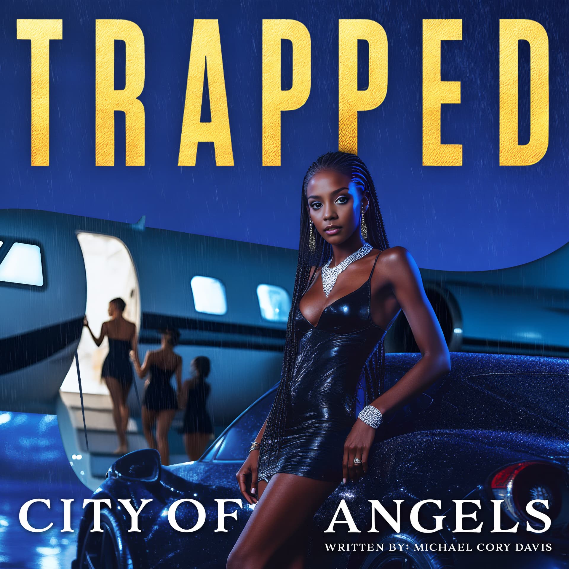 Trapped: City of Angels book cover, written by Michael Cory Davis